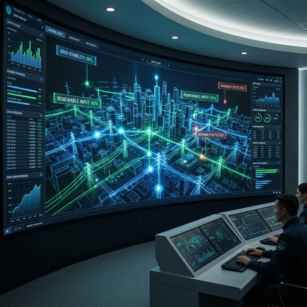 Intelligent SCADA Digital Twin & Grid Simulation